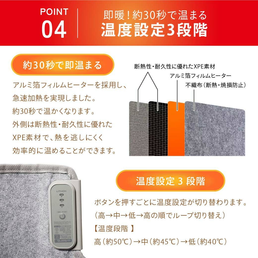 巻くコタツ足暖(SOKUDAN) 省エネモデル │LITHON STORE(ライソンストア)
